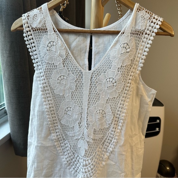 Miguelina Daphne Floral Embroidery Dress - Picture 5 of 6